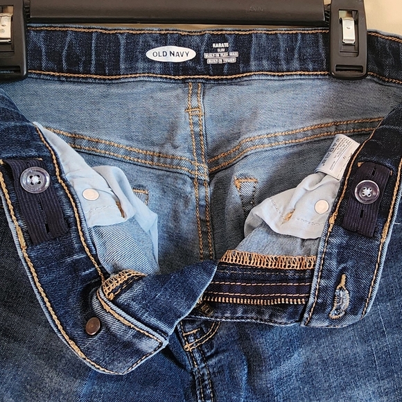Old Navy Girls Jean's With Adjustable Waist Size 14 - Picture 7 of 8